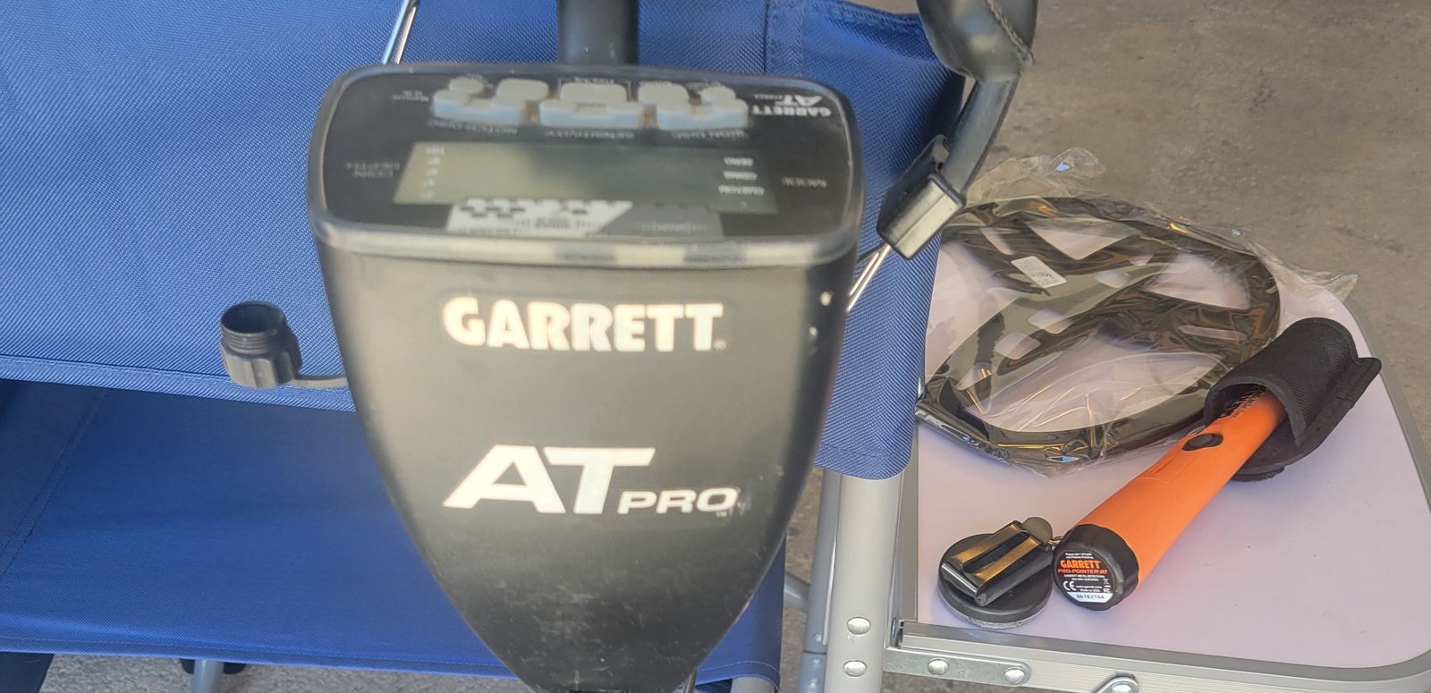 Garrett AT Pro metal detector package!
