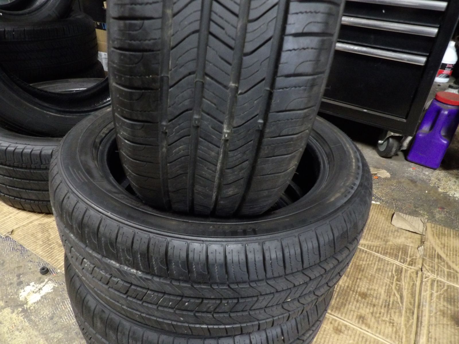 195/50R16 SAILUN ATREZZO PAIR OF TWO USED TIRES