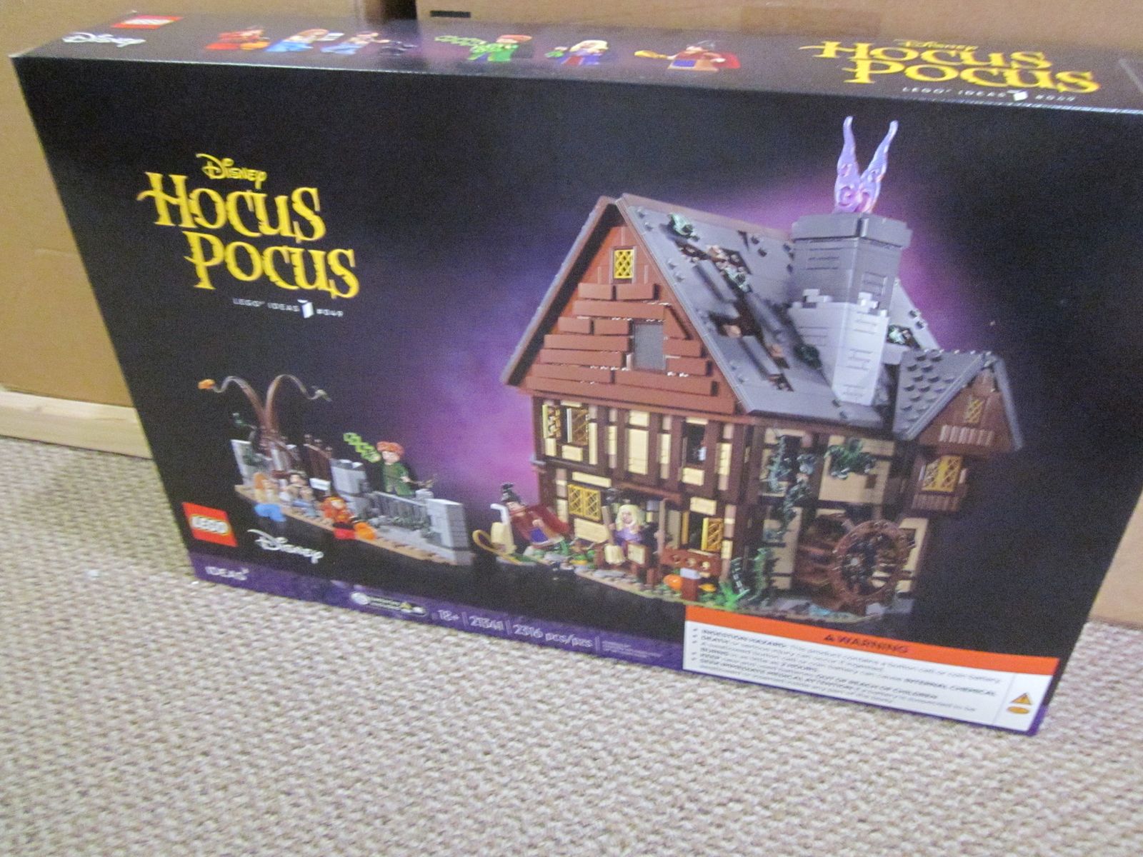 Lego 21341 Ideas Hocus Pocus The Sanderson Sister Cottage New Sealed