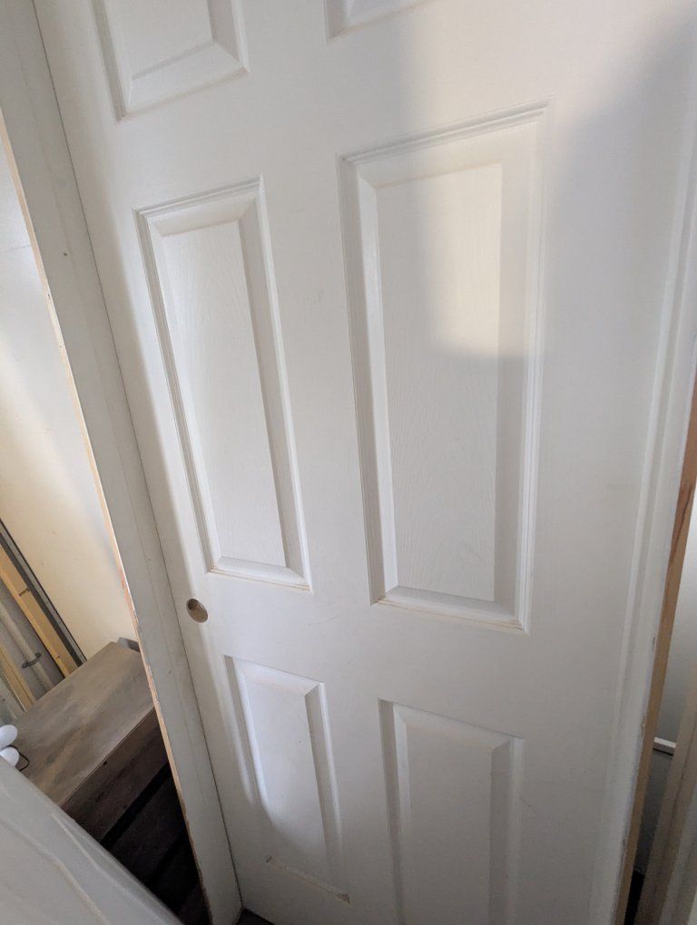 LAST ONE!  29 3/4" 6 panel interior door