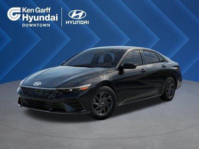 2026 Hyundai Elantra Hybrid Blue