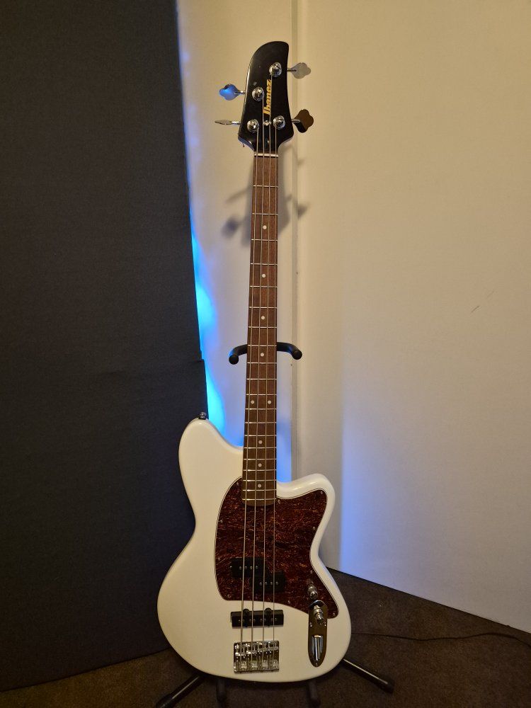 Ibanez Talman TMB100 4-String Electric Bass Guitar - White