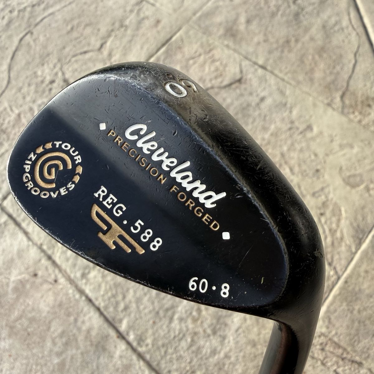 Cleveland Precision Forged Reg 588 Tour Zip Grooves 60 Degree Wedge RH