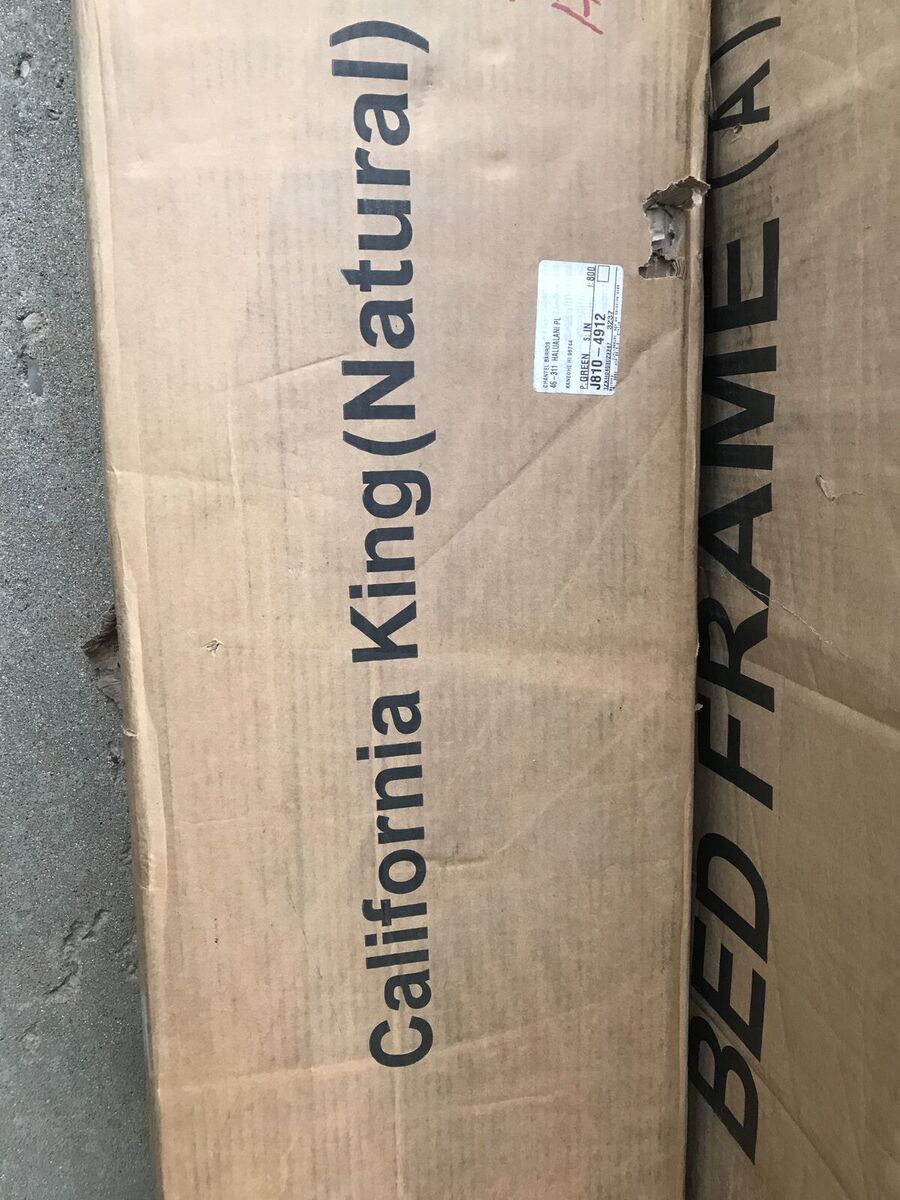 Brand new bed frames California queen or twin size bed only 50.00