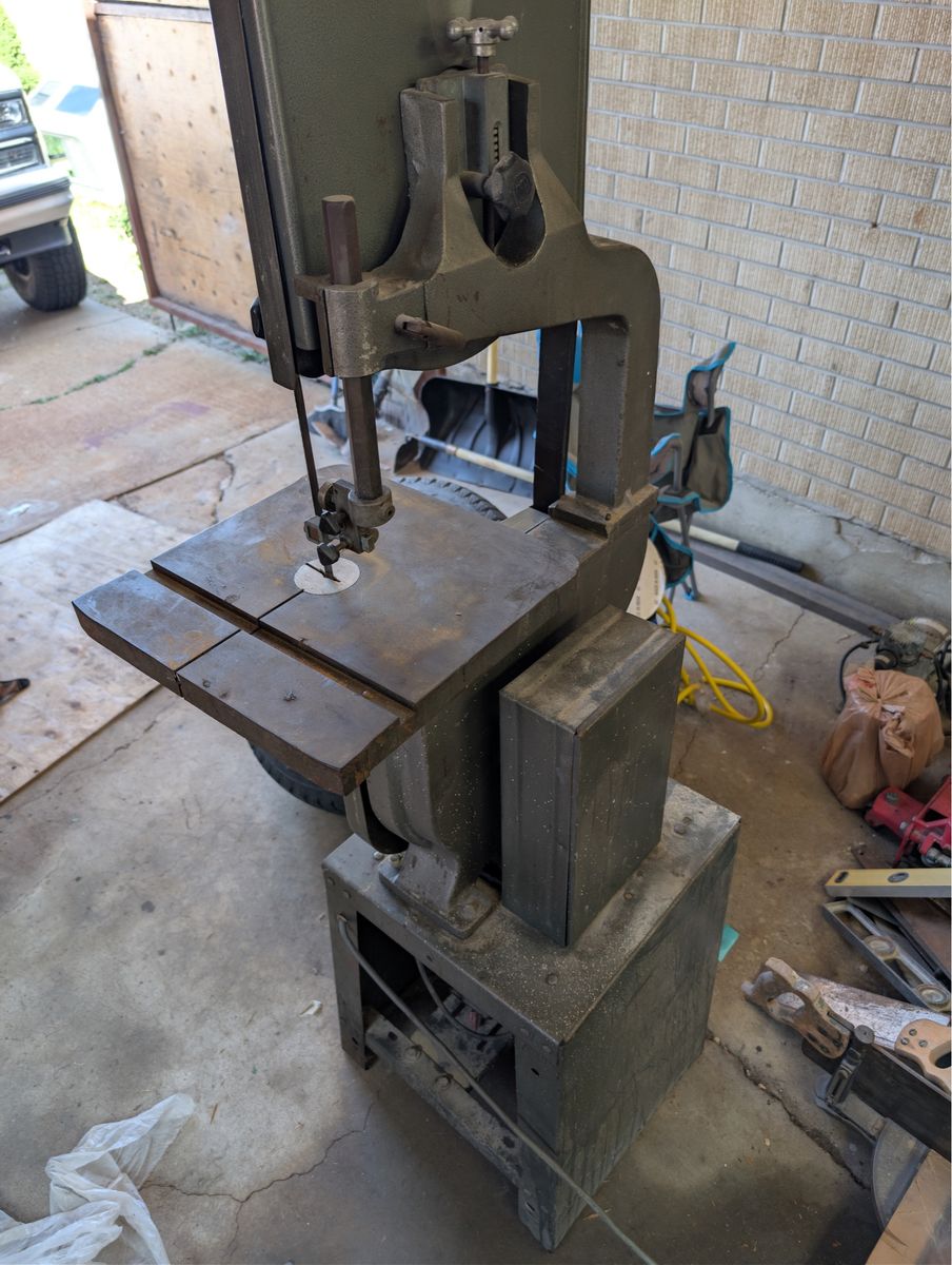 Sterling WBS-14 14" Wood Cutting Bandsaw - Vintage Industrial Saw