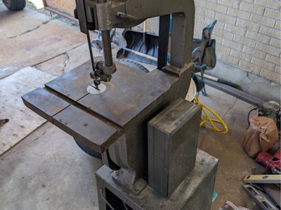 Sterling WBS-14 14" Wood Cutting Bandsaw - Vintage Industrial Saw