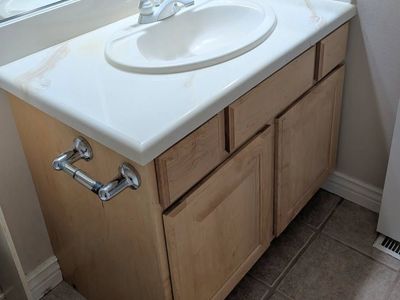 36" Bathroom Vanity with Sink & Faucet – Excellent Condition