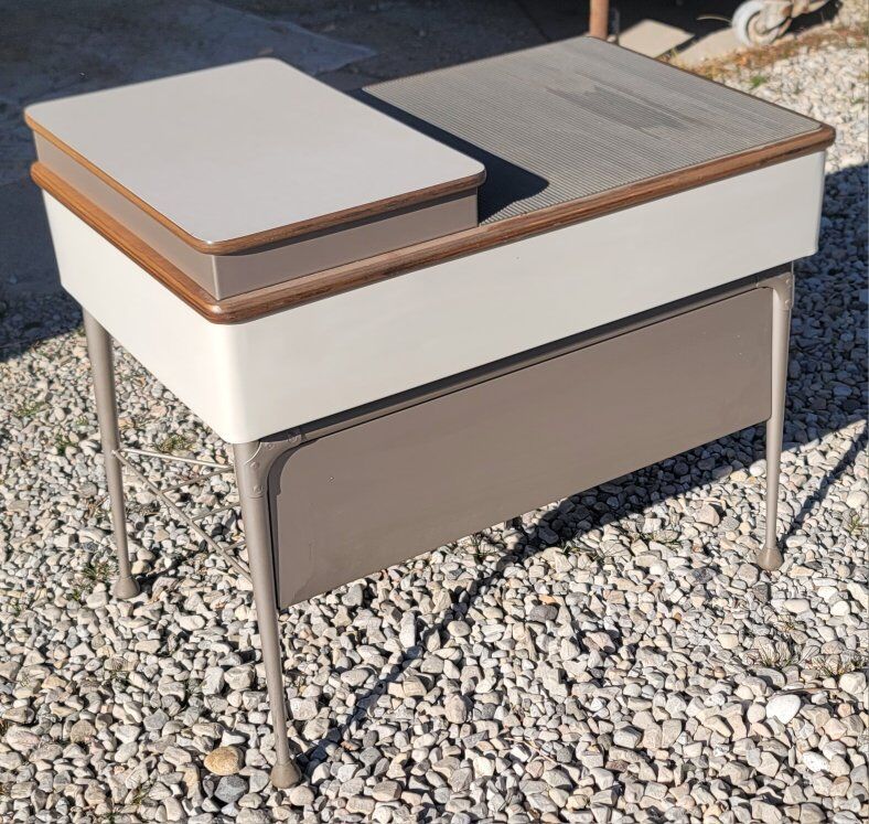 mid-century modern desk