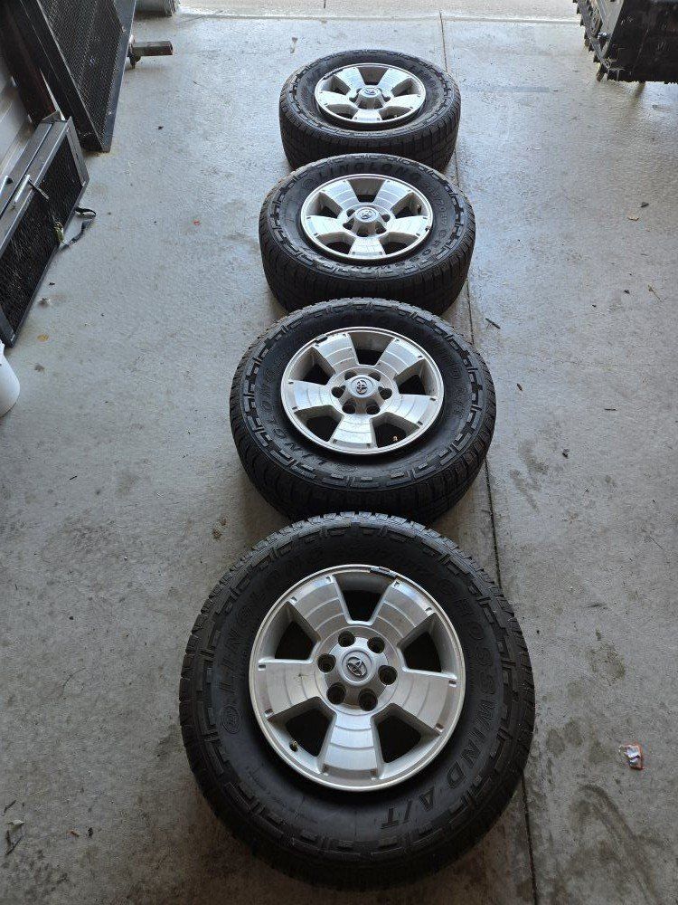 2nd Gen 17" Toyota Tacoma Wheels and Tires