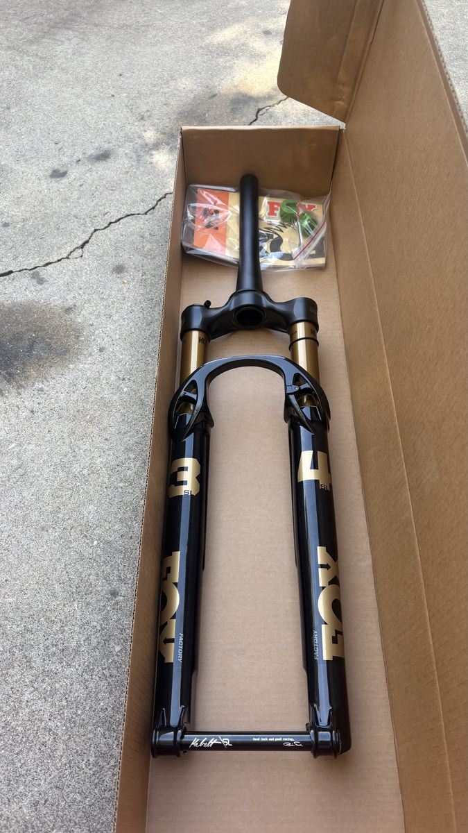 Brand-New FOX 34 SL Factory Fork – 29” / 120mm