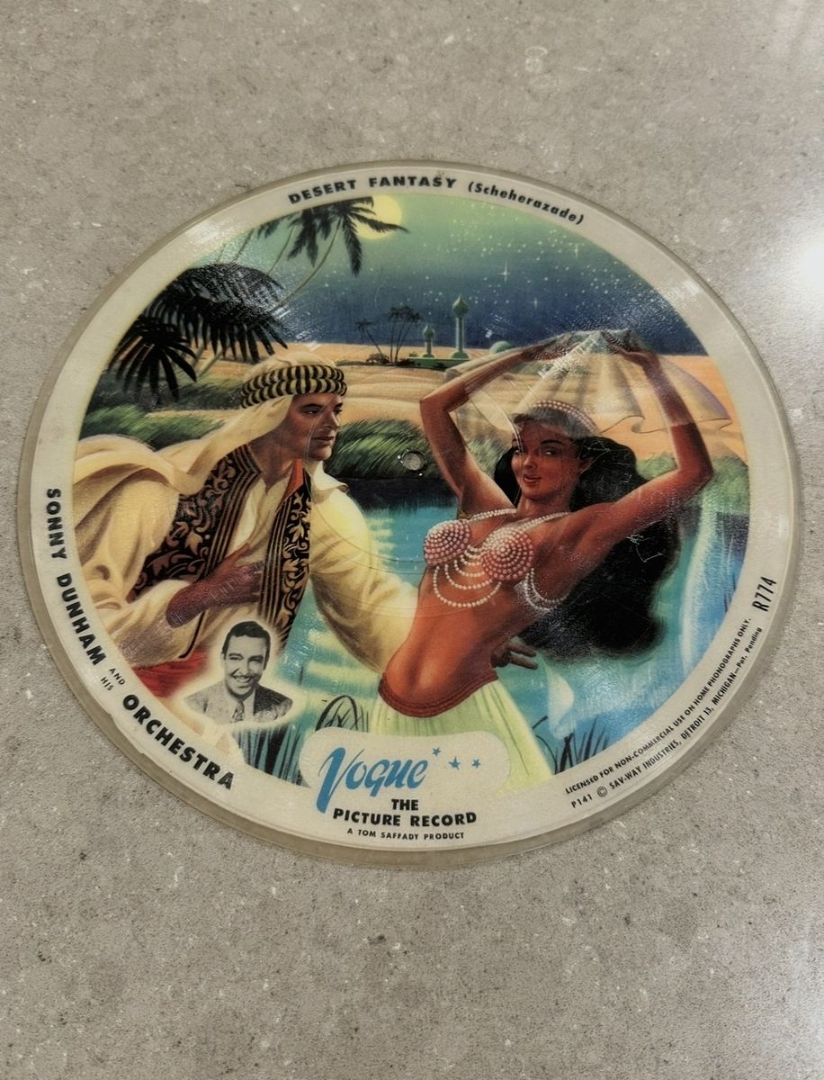 Vogue 10" Picture Vinyl-#R774-Sonny Dunham Orch.
