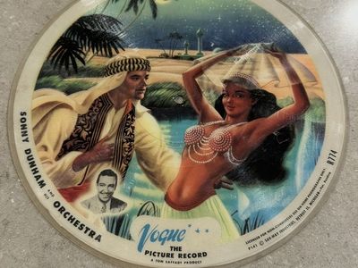 Vogue 10" Picture Vinyl-#R774-Sonny Dunham Orch.