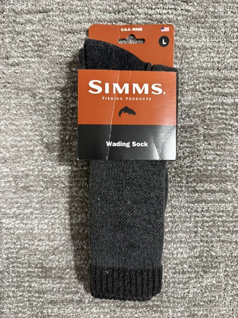 Simms Merino Wading Socks Men's Large
