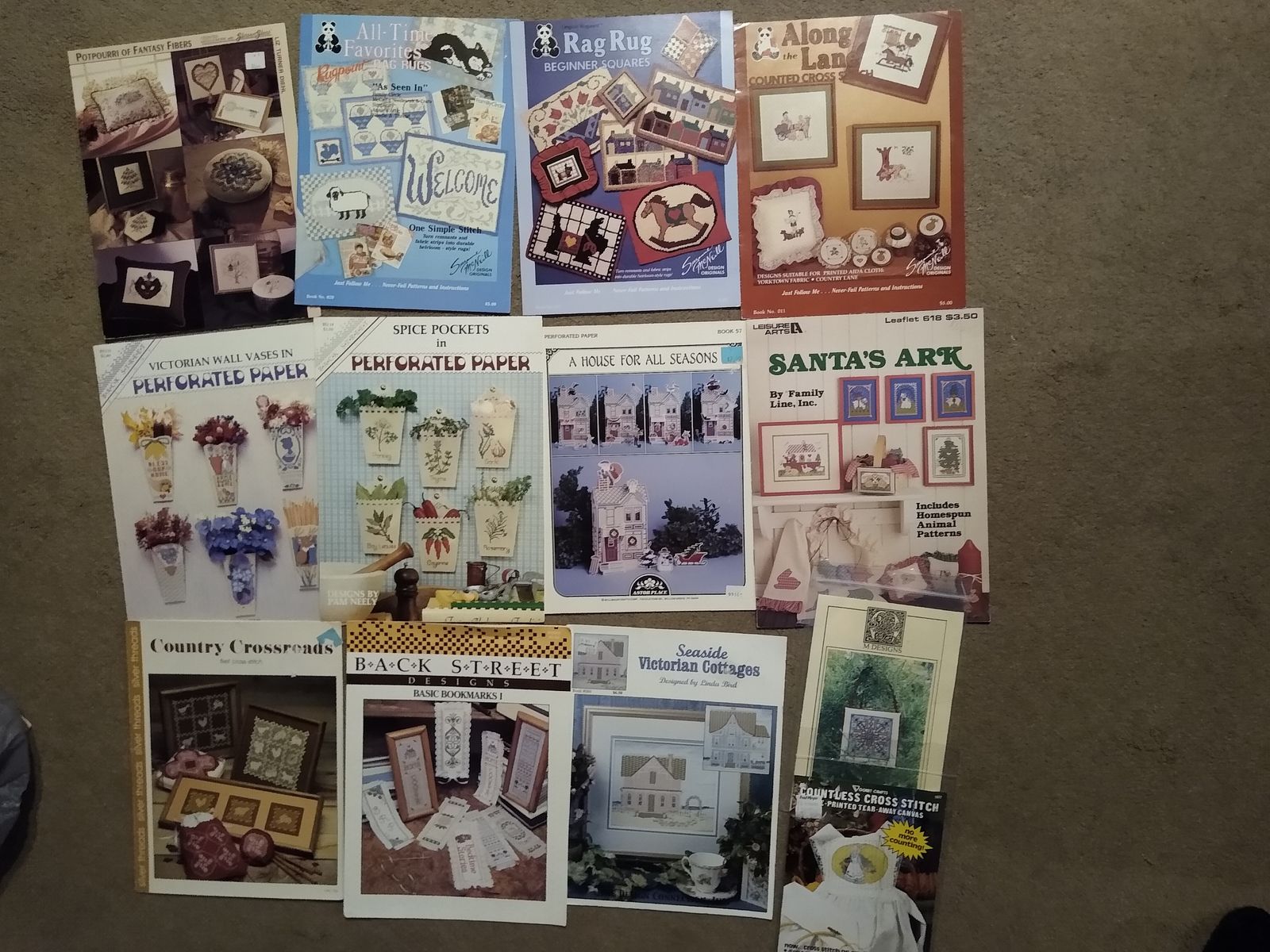 Counted Cross-stitch Pamphlets and Patterns