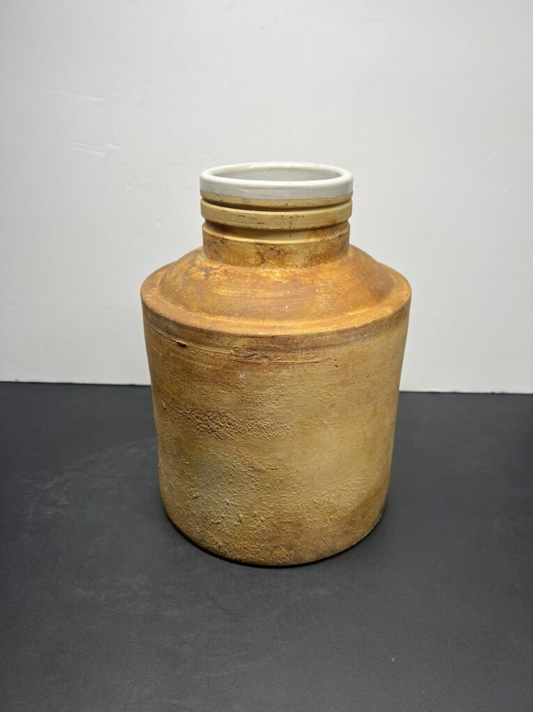 Antique Salt-glazed Stoneware Crock