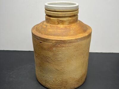 Antique Salt-glazed Stoneware Crock