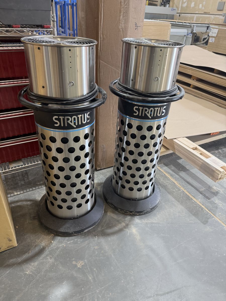 Stratus Industrial Air Cleaner / Air Filtration Units - Pair