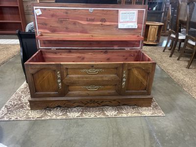 Wooden chest