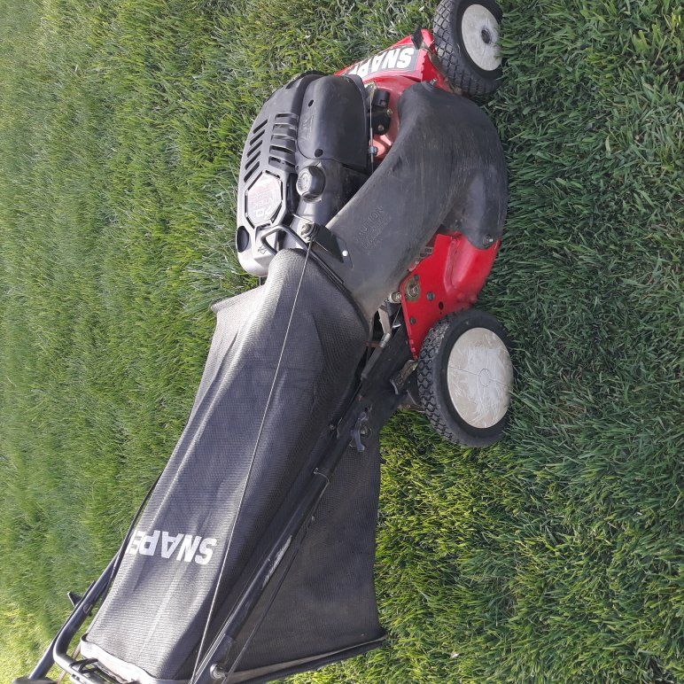 Snapper 7 horsepower lawn mower.