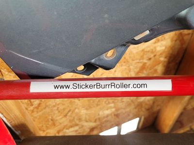 Sticker Burr Roller Push Model 2.0