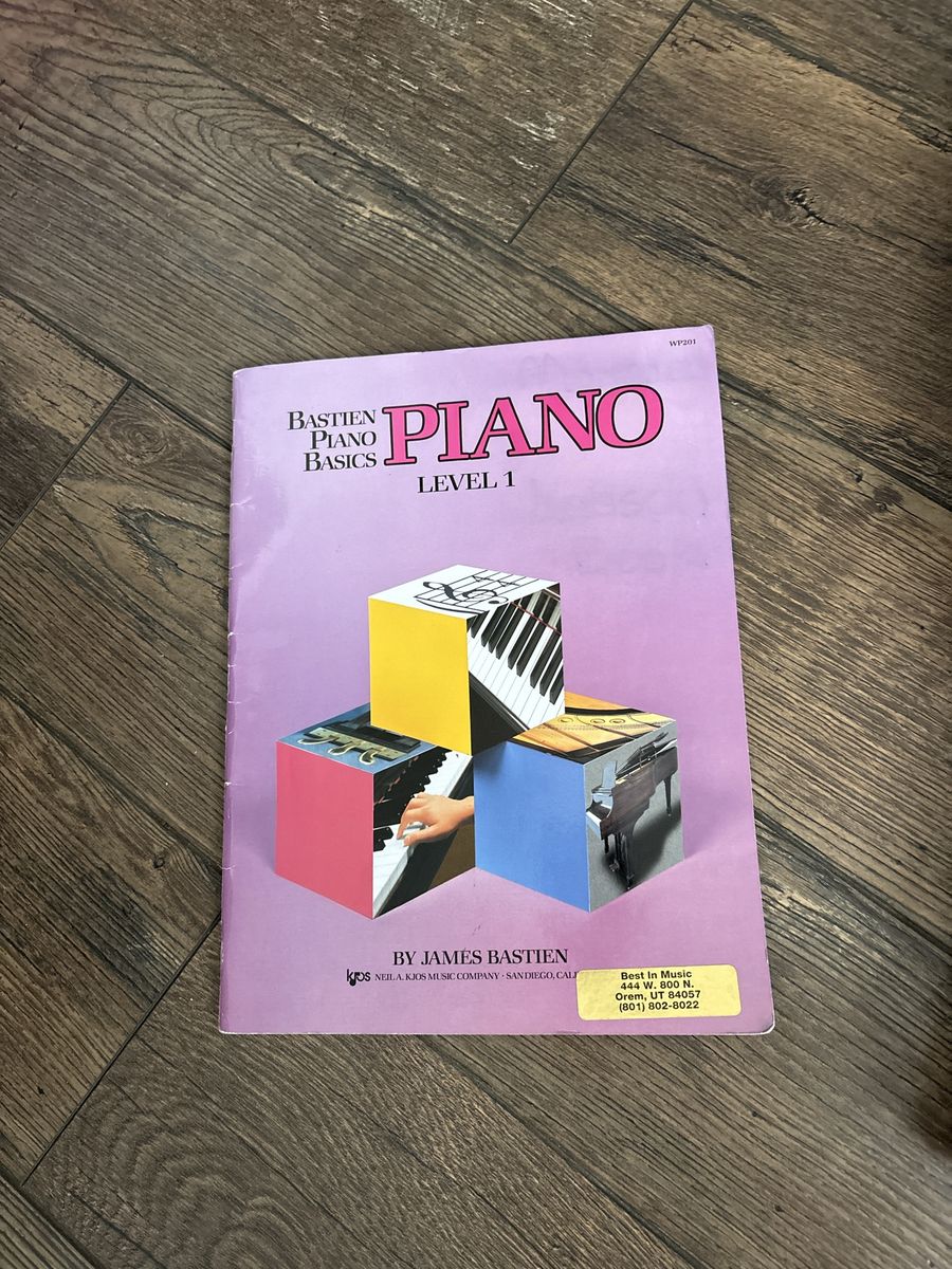 Bastien Piano Basics: Piano Level 1 by James Bastien - Music Theory/Sheet Music Book