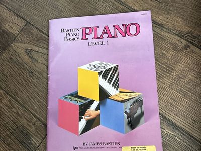 Bastien Piano Basics: Piano Level 1 by James Bastien - Music Theory/Sheet Music Book