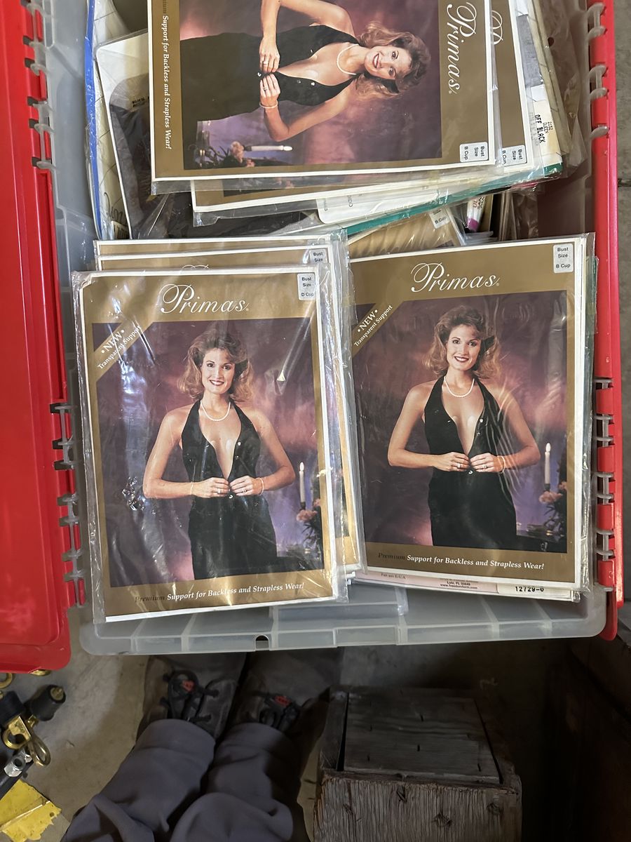 Transparent Support Bra