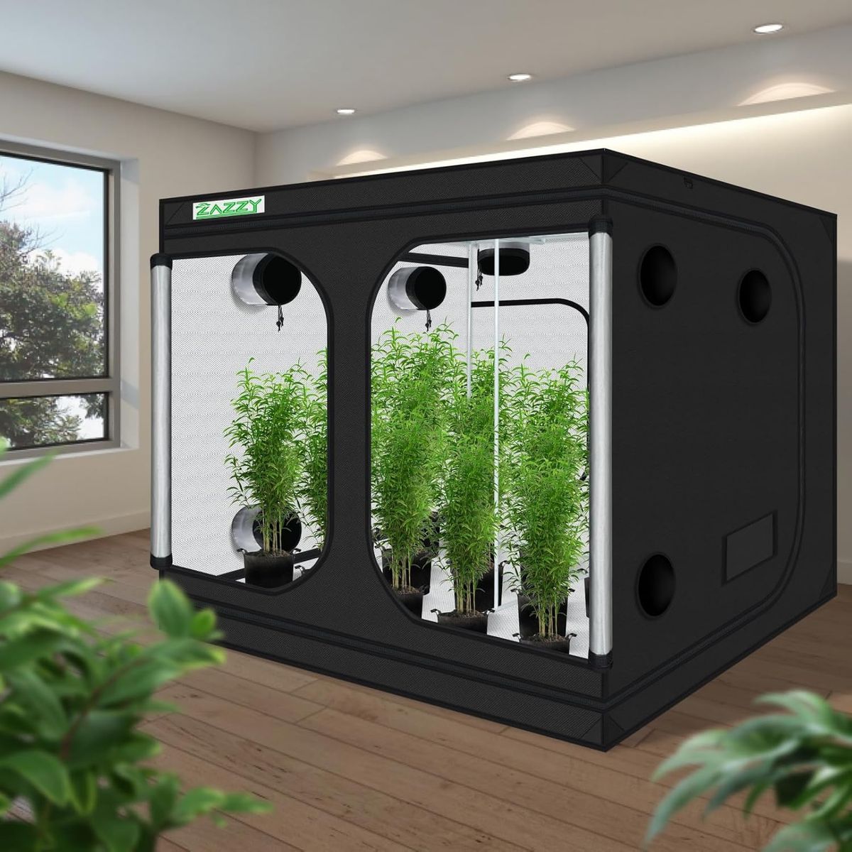 Large Grow Tent 96"x96"x78" (Zazzy Brand)