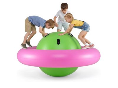 Inflatable dome rocker bouncer 88"