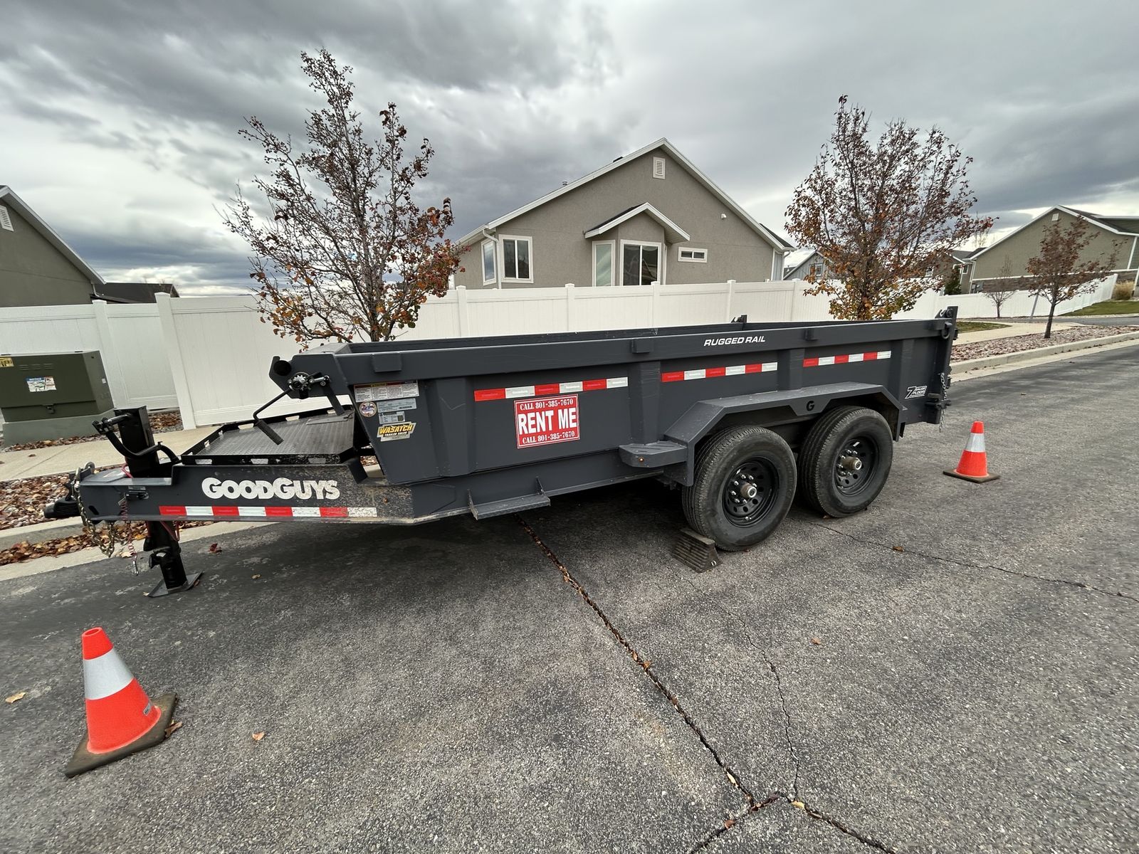 14k Good Guys Dump trailer for sale
