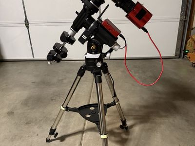 iexos 100 pmc8 mount and tripod.