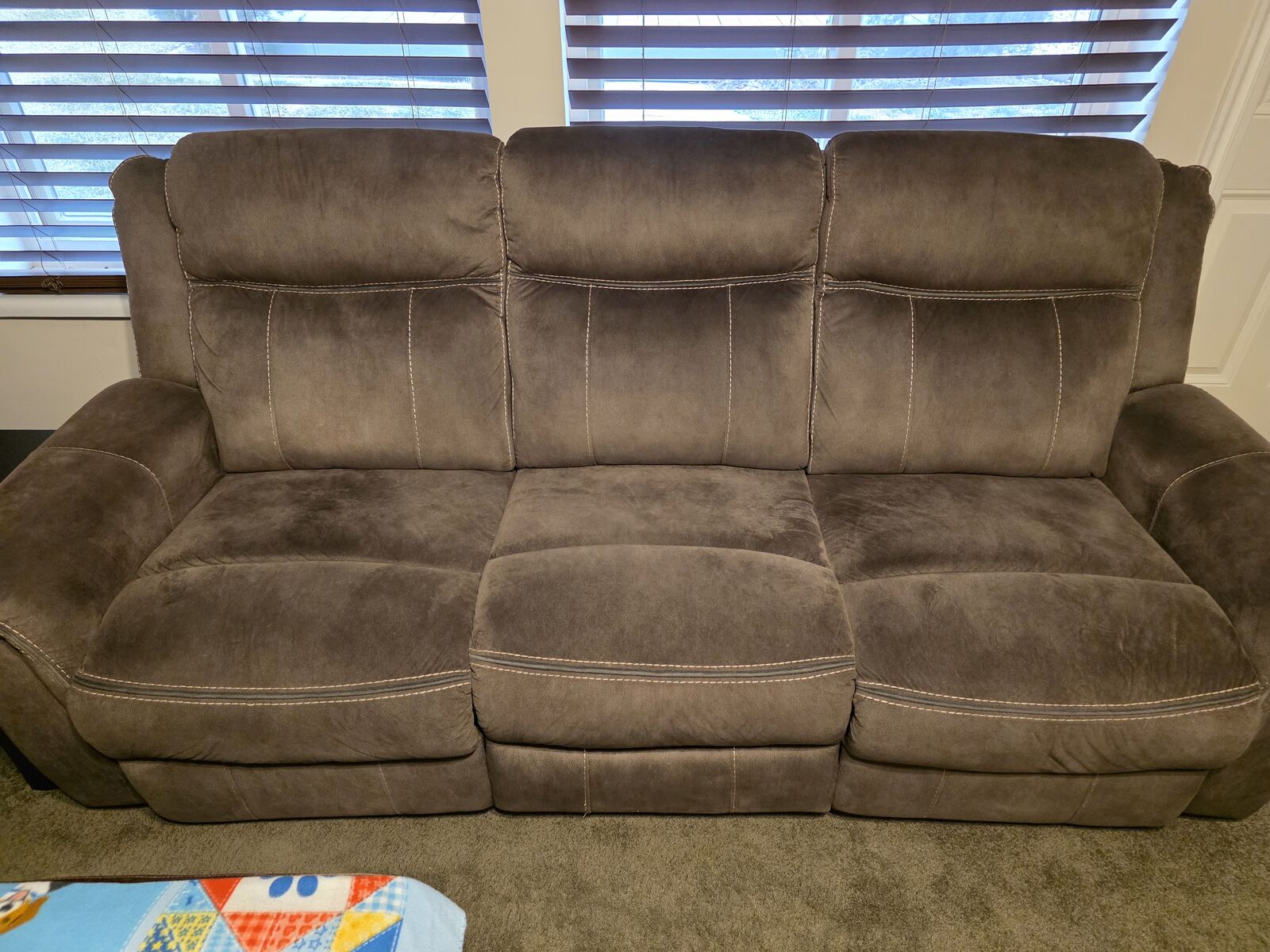 Manual reclining couch $300 OBO