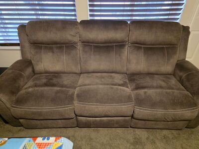 Manual reclining couch $300 OBO