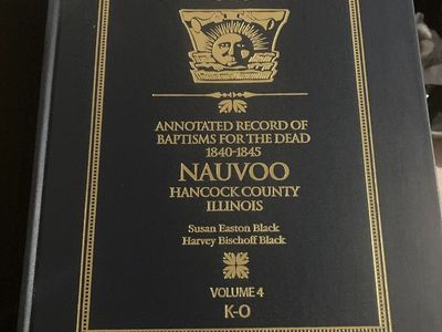 Annotated Record of Baptisms for the Dead