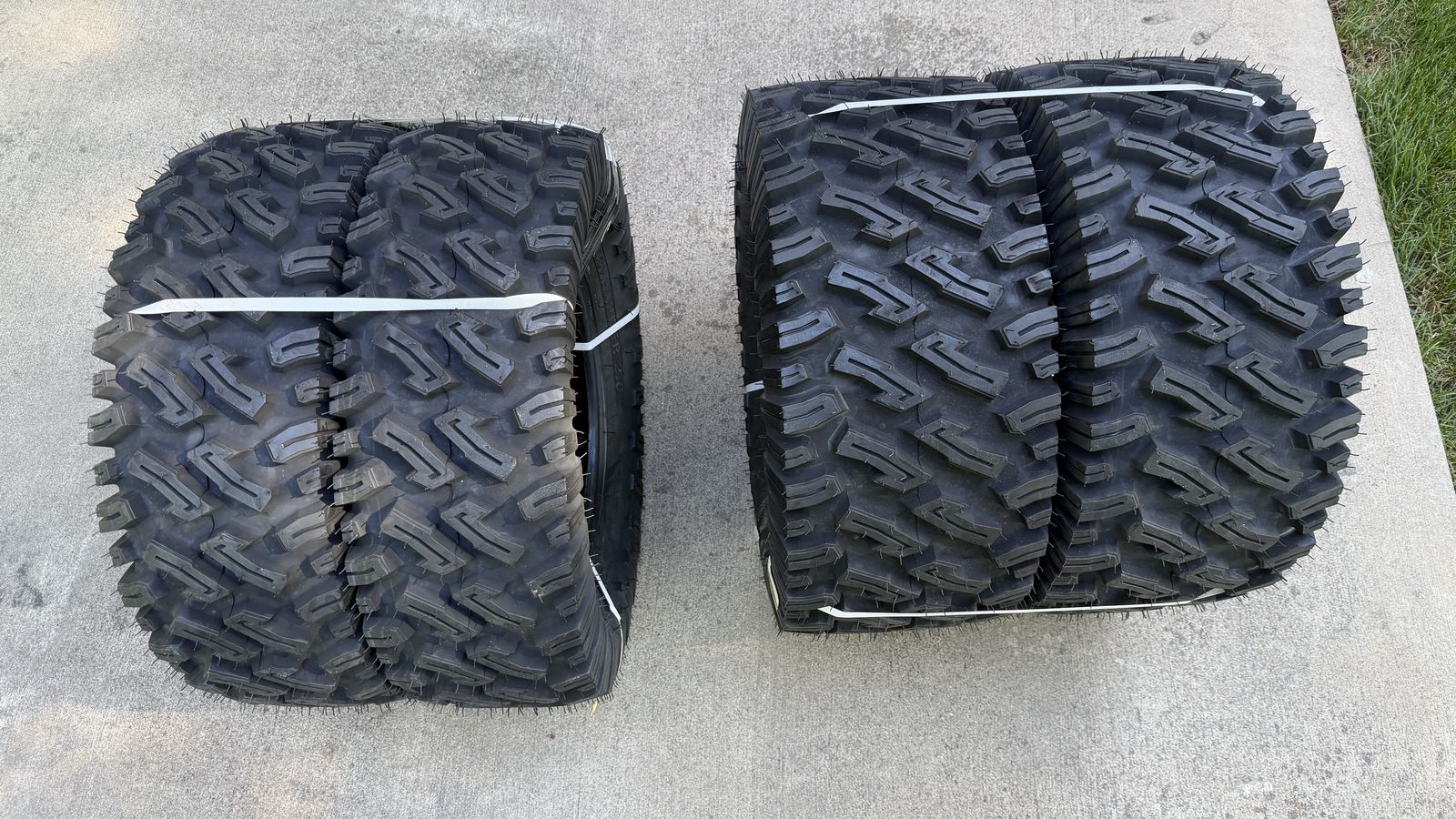 GBC Dirt Commander 2.0 27x9-12 and 27x11-12 (8 Ply Radial) Tires for Yamaha Wolverine or other SxS and ATV's