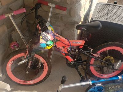 Bikes and scooters x3 each FREE