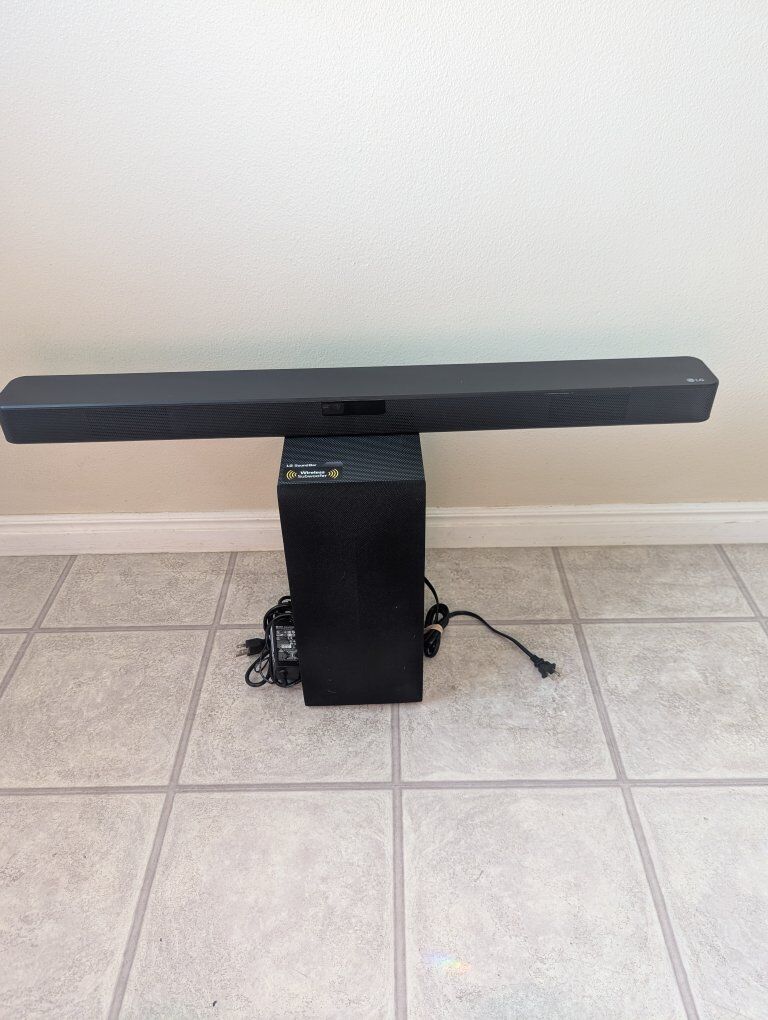 LG Bluetooth Sound bar and Subwoofer