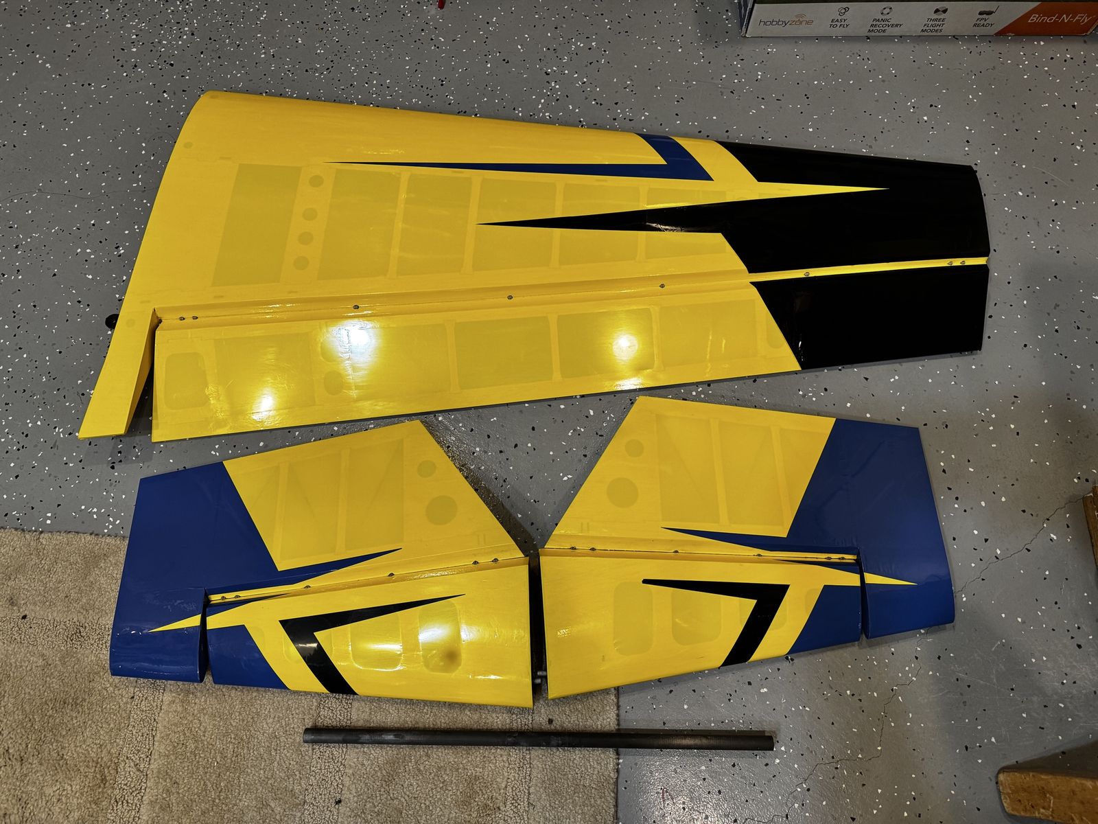 EF 105” Slick Parts