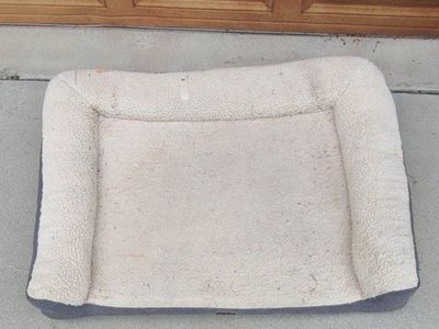 Plush Bolster Pet Dog Bed