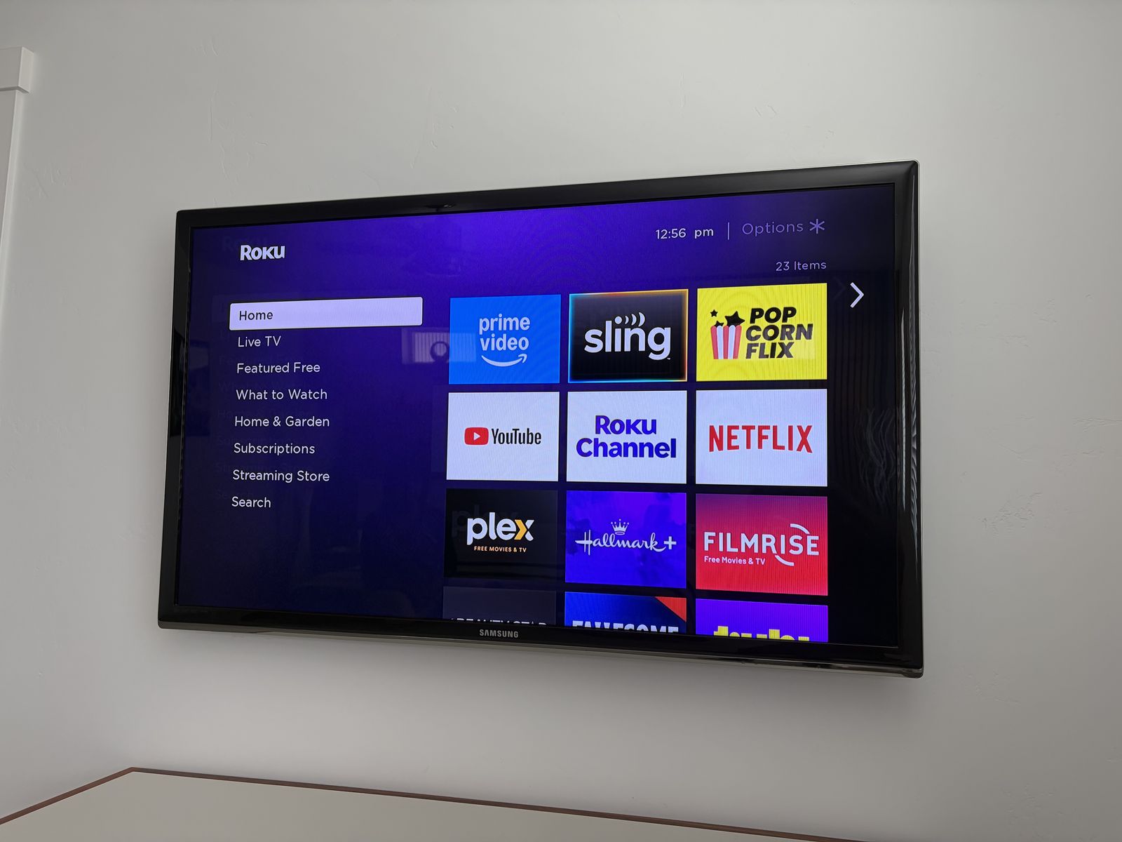 Flat screen tv
