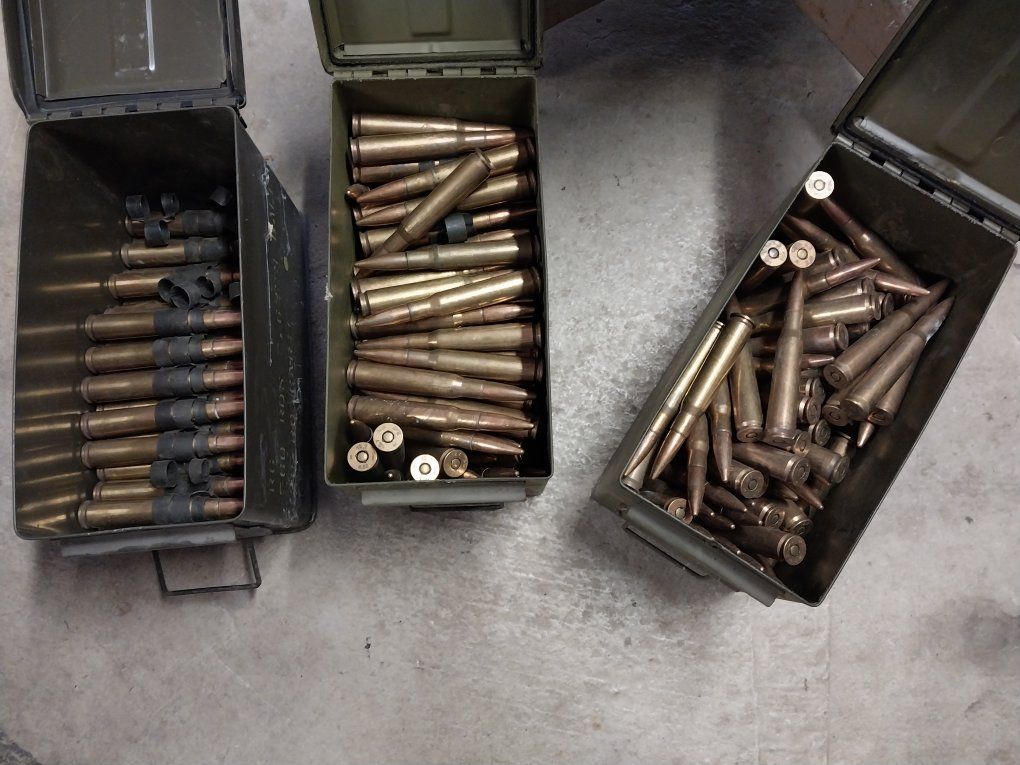 .50 brass AND .50 ammo, bad
