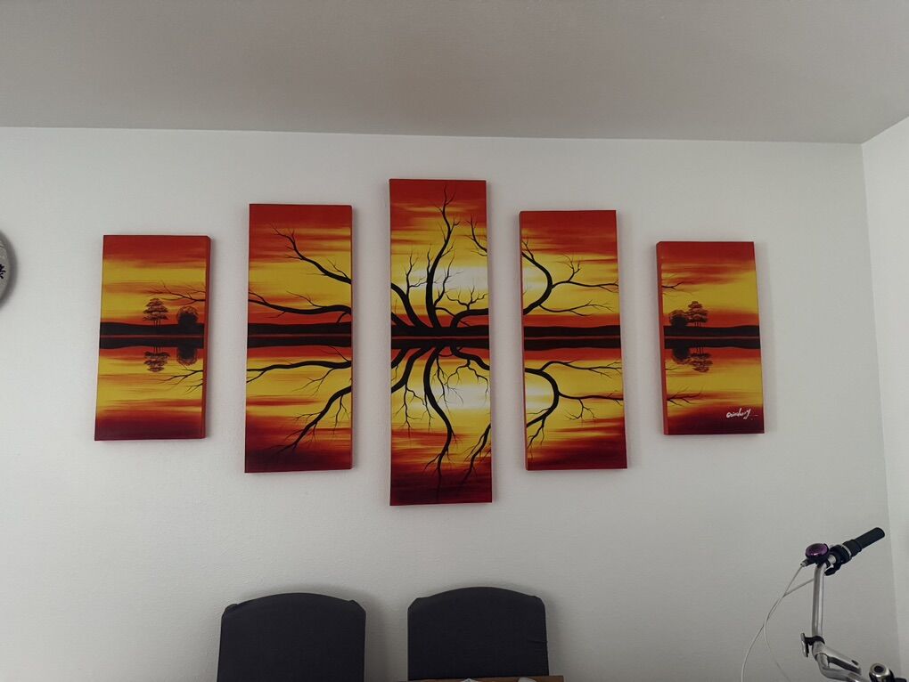 5 pc Canvass Wall Art