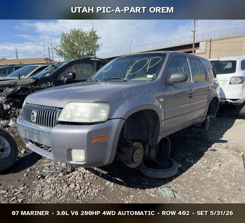 2007 Mercury Mariner Parts - UTPAP Orem