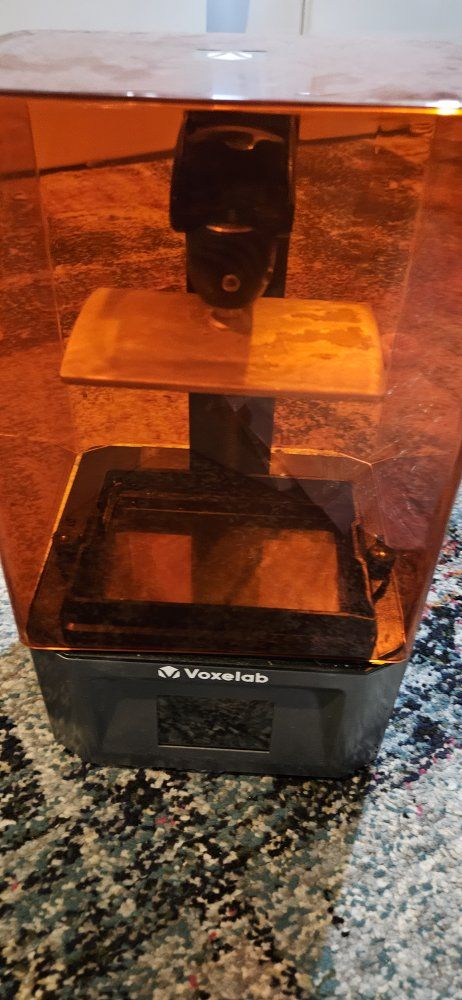 Voxelab Proxima 6.0 3D Resin Printer - Used, with 2 Bottles of Resin
