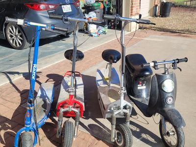 Electric Scooters and Bike $100 each!