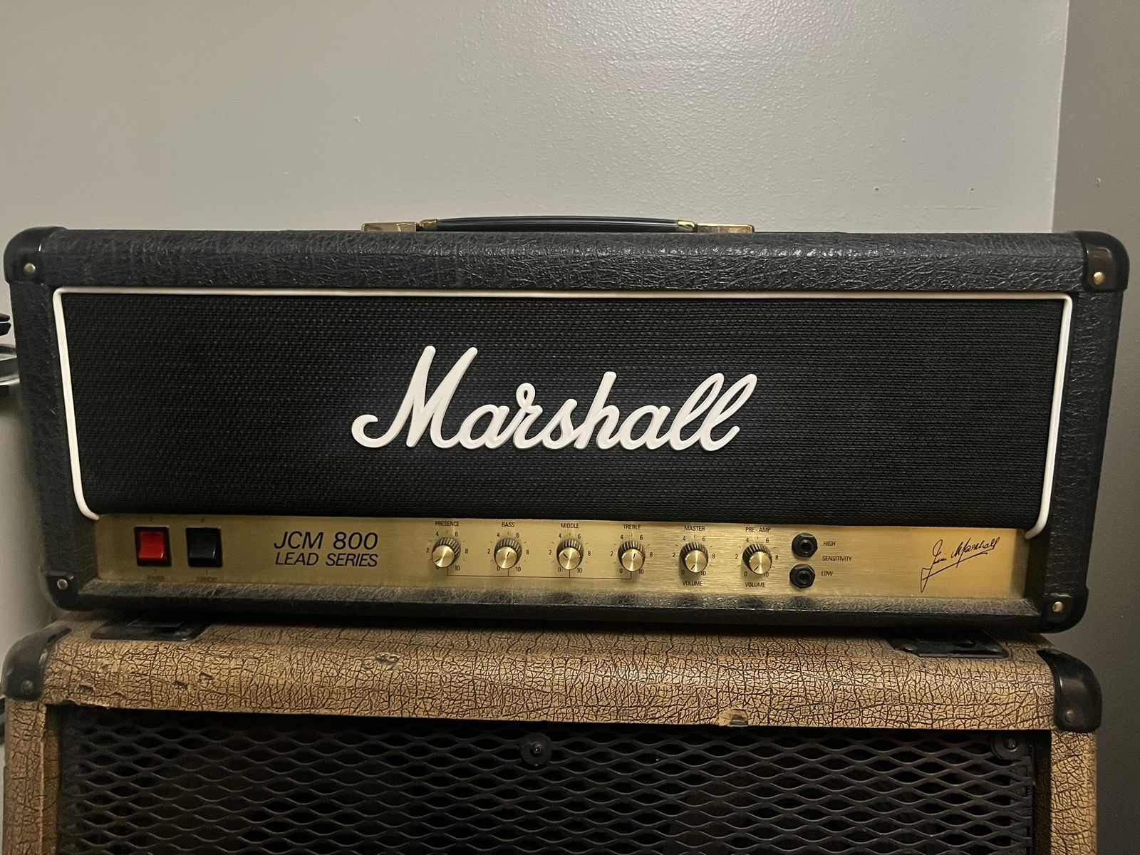 Marshall JCM 800 Lead Series 2203X Reissue 100-Watt Guitar Amp Head