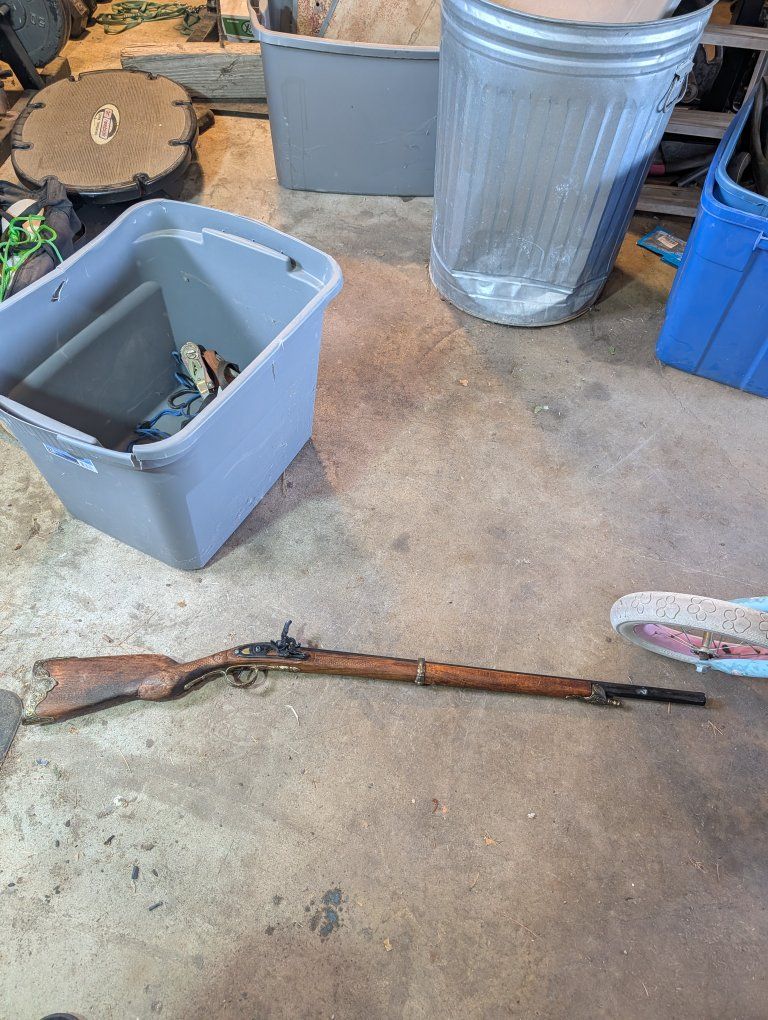 Ornate Decorative Musket/Rifle Replica. Non-firing