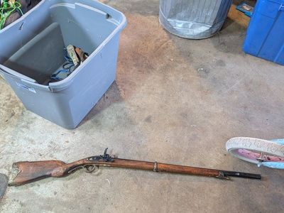 Ornate Decorative Musket/Rifle Replica. Non-firing