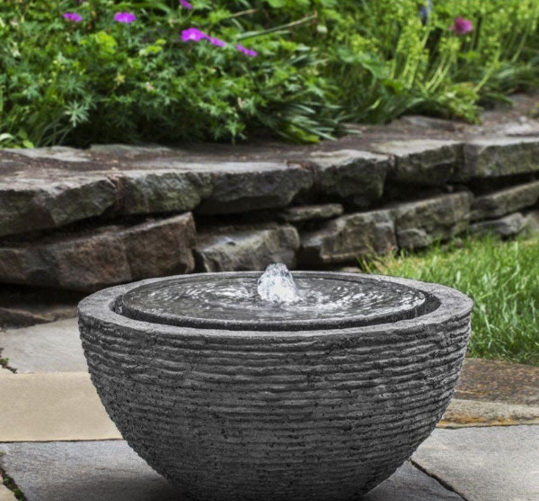 Arroyo Stone Ledge Fountain — Like New, Complete Set