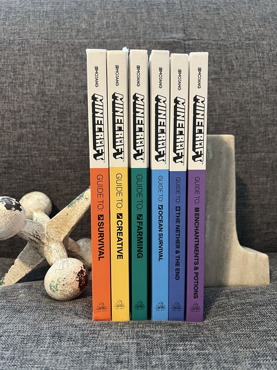 Minecraft Books Set Of 6